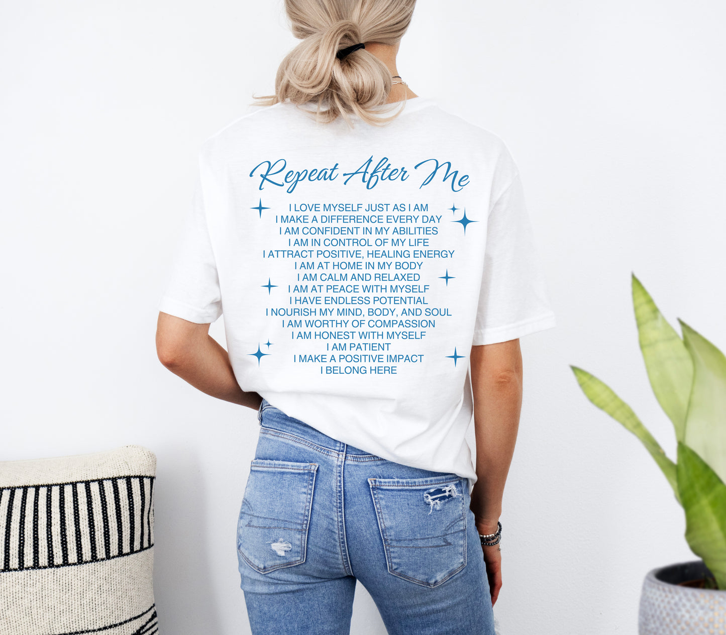 Repeat After Me Motivational Quotes Shirt | Mental Health Awareness Shirts
