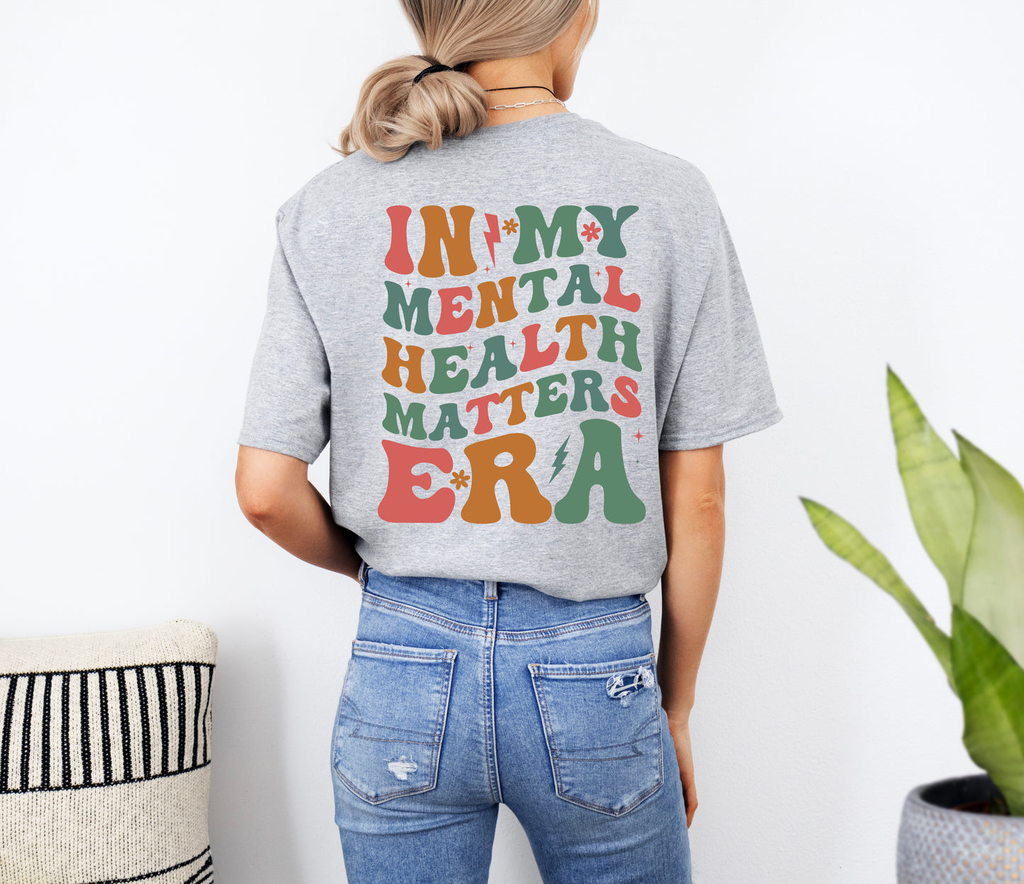 In My Mental Health Era Tees | Mental Health Era Groovy T Shirt | Mental Health Awareness Tees