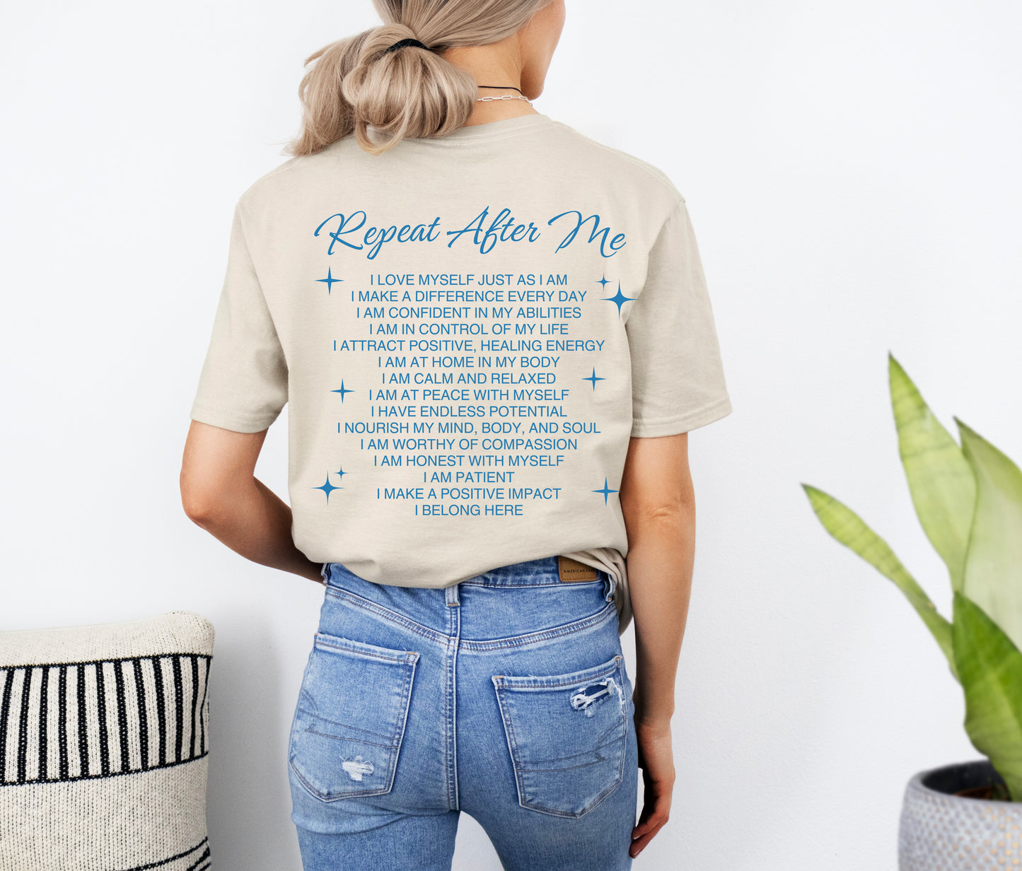 Repeat After Me Motivational Quotes Shirt  | Mental Health Awareness Shirts