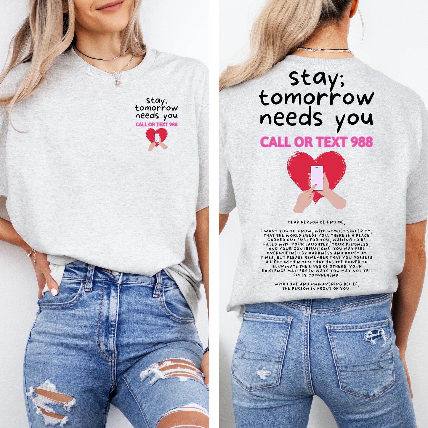 Behind Every Strong Person, There is a Story That Gave Them No Choice | Suicide Awareness Month T-shirts  | This is a Sign Tees