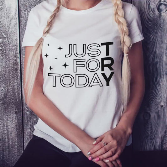 Just for Today, Try Shirt | Suicide Awareness Month Tees  | Mental Health Awareness Shirts