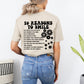 10 Reasons To Smile Crewneck Sweatshirt | 10 Reasons to Smile Sweater | Motivational Crewneck Sweatshirts